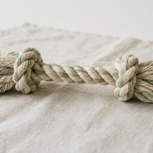 jouet naturel en corde de sisal